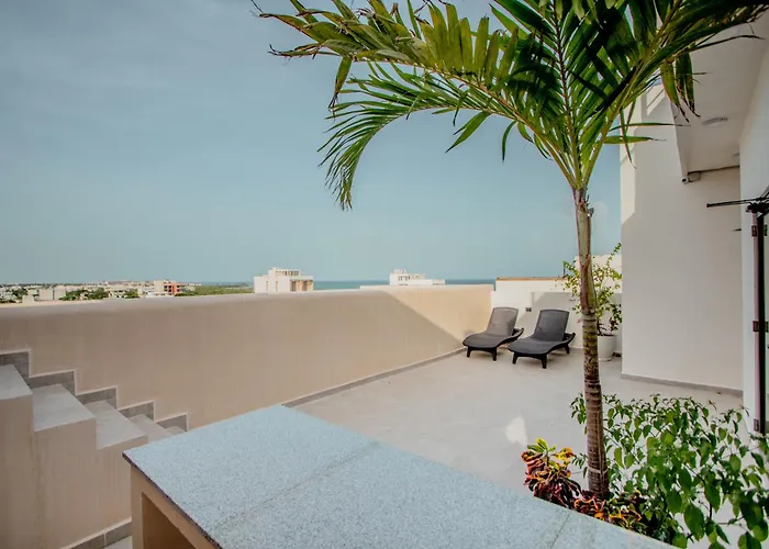 Itzamna Luxury Whit Ocean Viewpool Apartment *