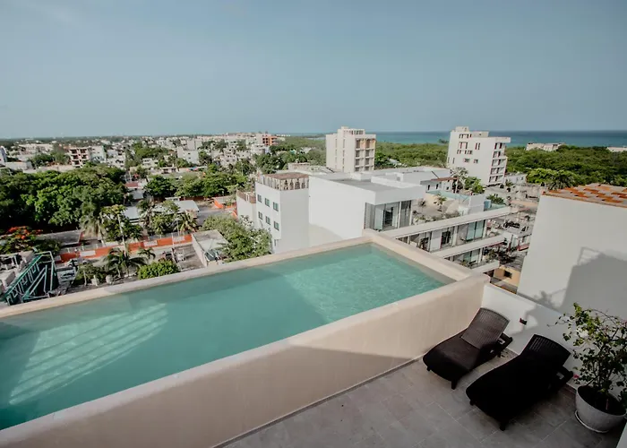 Itzamna Luxury Whit Ocean Viewpool Apartment *